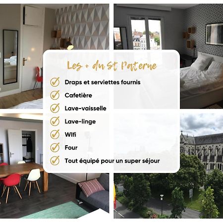 Le St Paterne, Hyper Centre, 3 Chambres Tt Confort Orléans Exteriér fotografie
