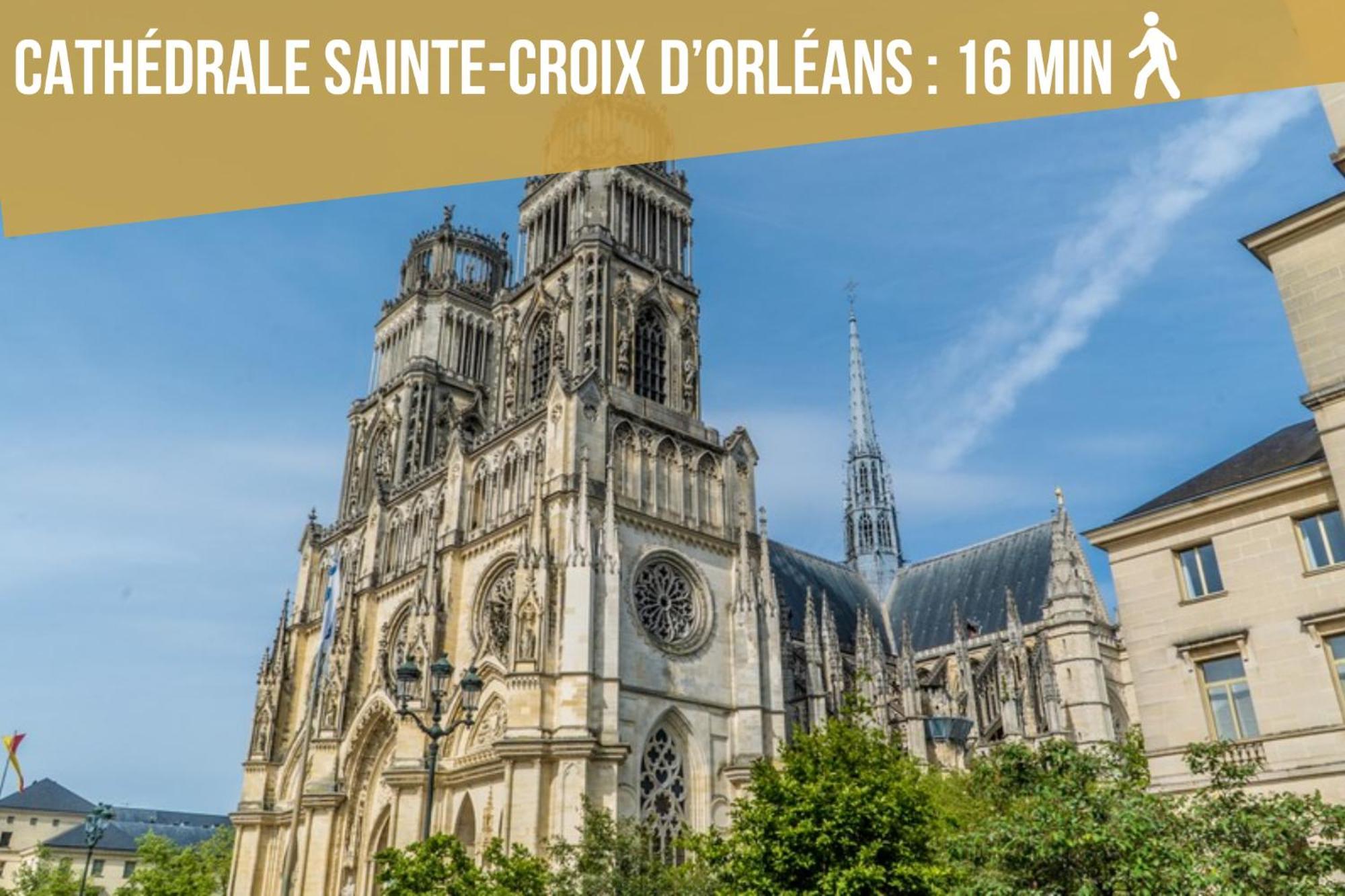 Le St Paterne, Hyper Centre, 3 Chambres Tt Confort Orléans Exteriér fotografie